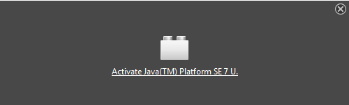 JavaActivate